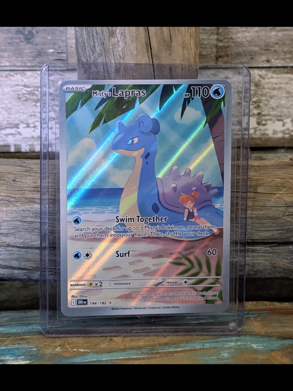 Pokemon Destined Rivals Misty's Lapras 194/182